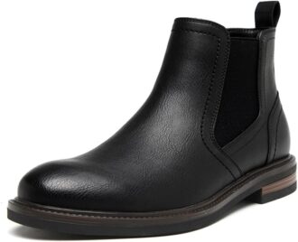 Casual Slip-On Chelsea Dress Boots