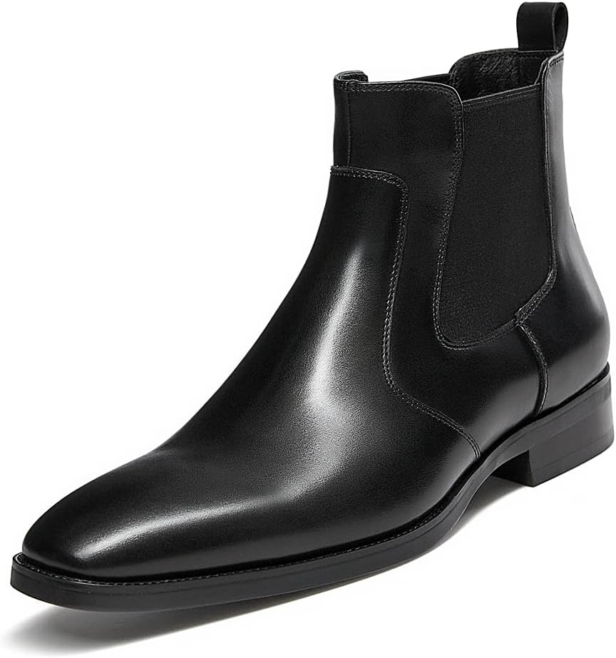 Men's Leather Chelsea Dress Boots