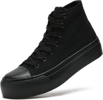 Platform High Top Canvas Unisex Tennis Sneakers