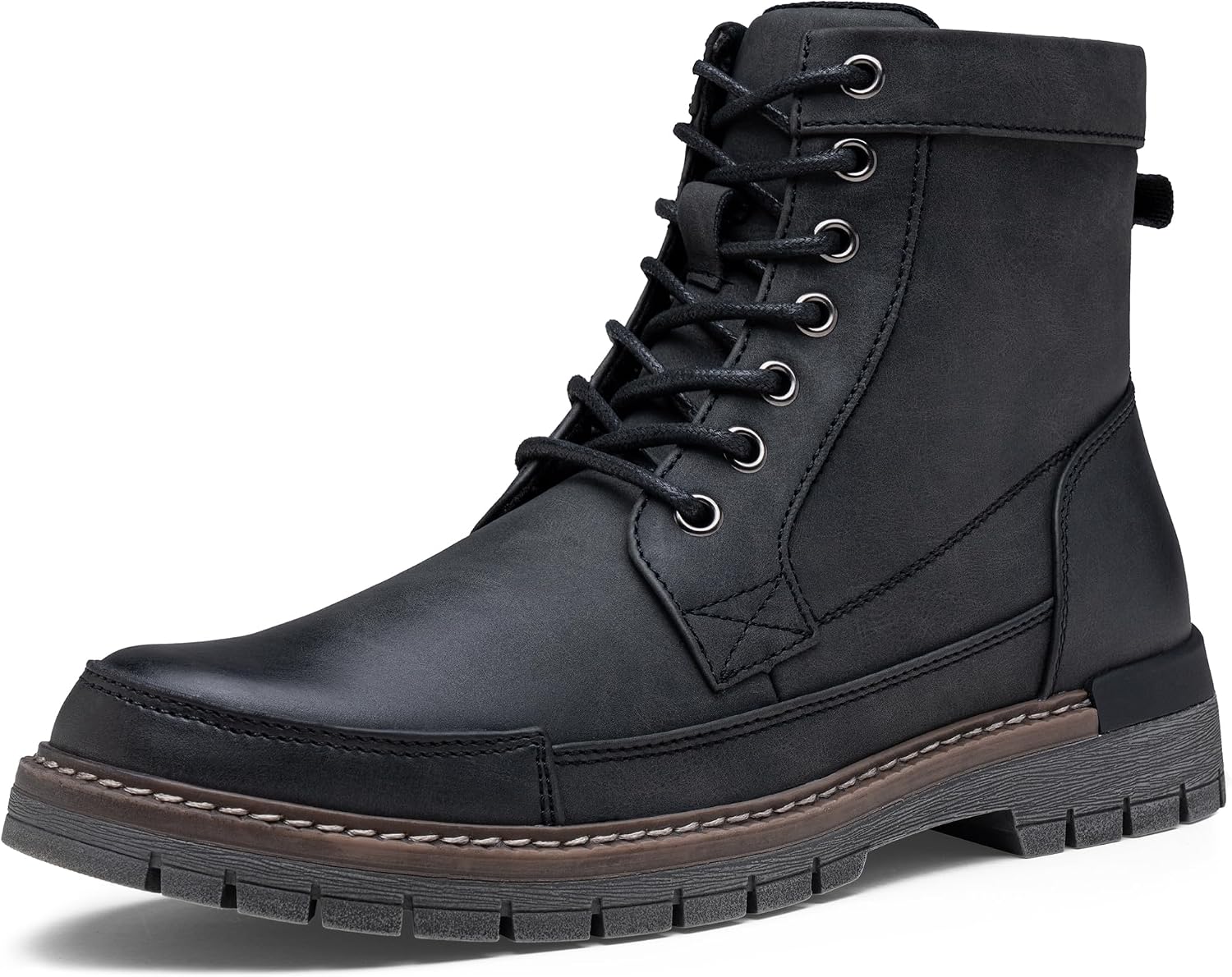 Zipper Combat Motorcycle Boots Casual
