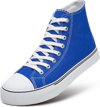 Lace-Up High Top Canvas Casual Shoes
