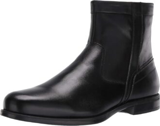 Plain Toe Zip Fashion Boot