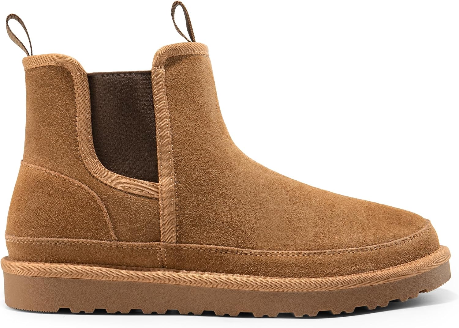 Rugged Suede Chelsea Cold Weather Boots - Image 2