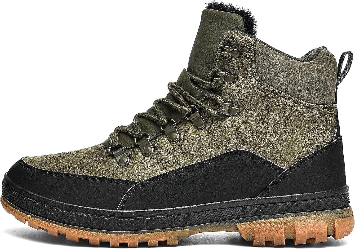 Lightweight Waterproof Fur-Lined Snow Boots Anti-Slip - Image 2