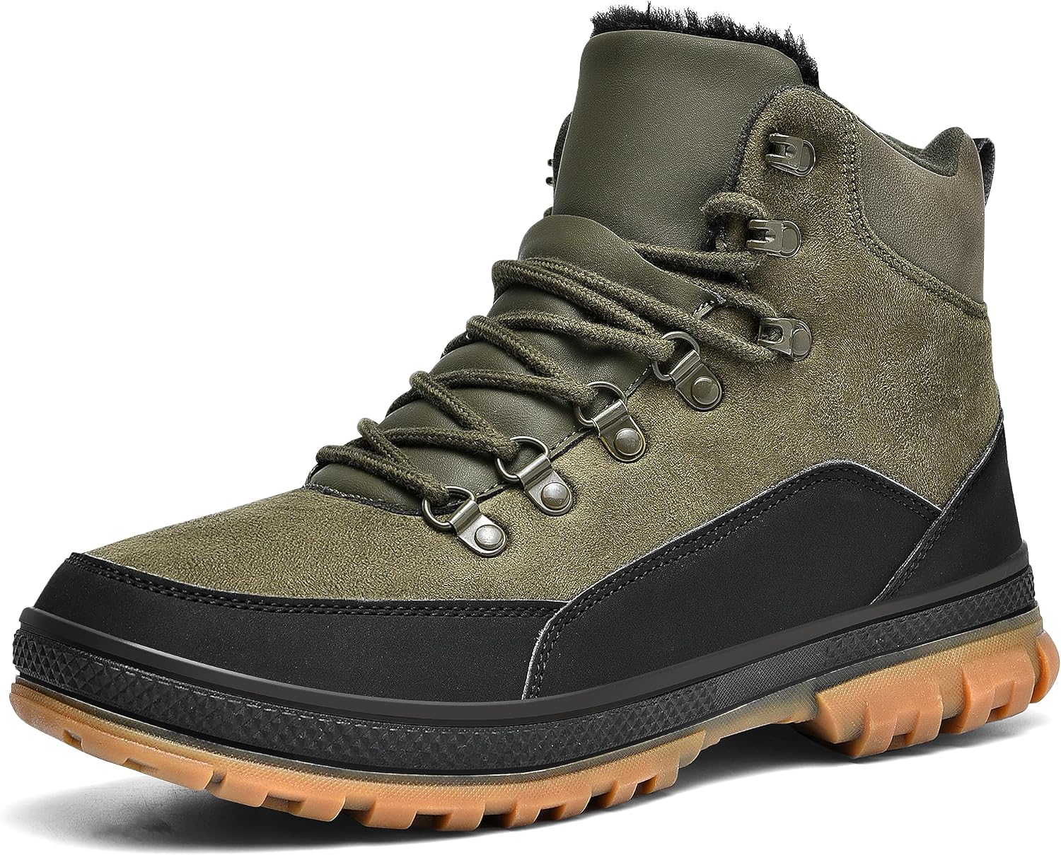 Lightweight Waterproof Fur-Lined Snow Boots Anti-Slip